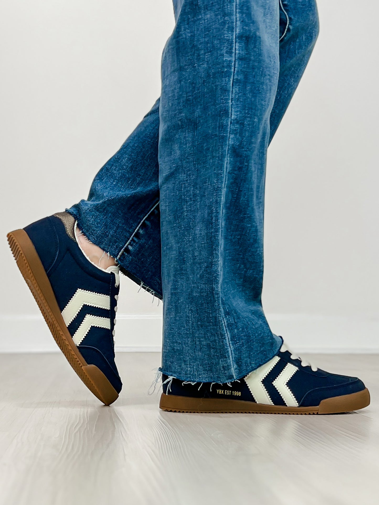 Yellowbox Neevan Lace-Up Sneaker in NAVY