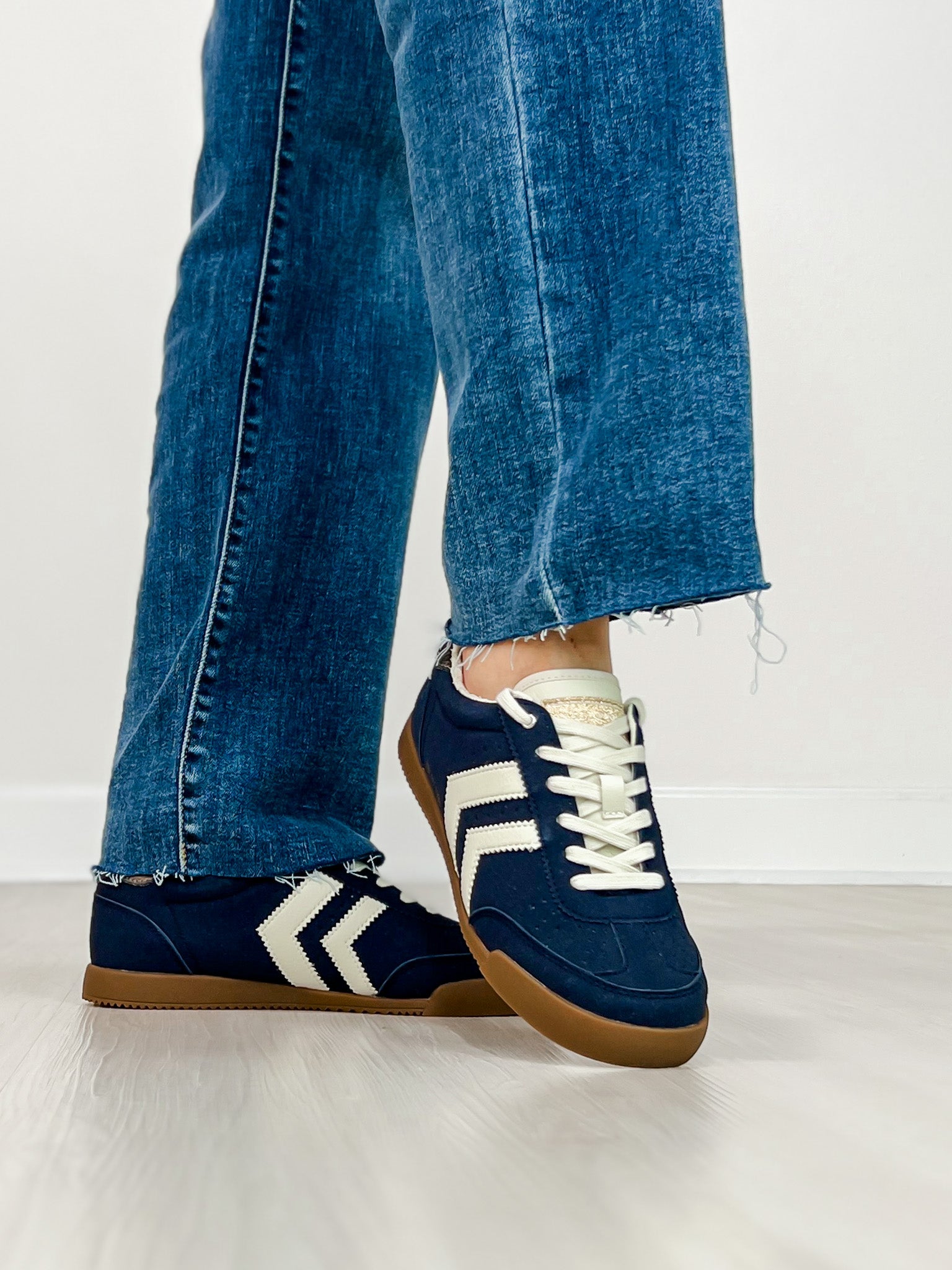 Yellowbox Neevan Lace-Up Sneaker in NAVY