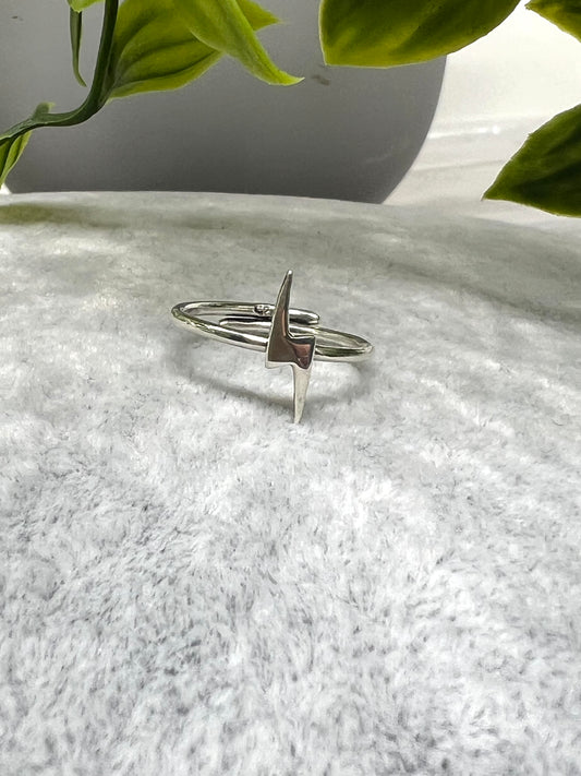 Sterling Silver Adjustable Bolt Ring