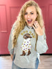 Boo Haw Sequin Ghost Sweatshirt