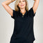 Dolman Sleeve Solid Urban Ribbed Top