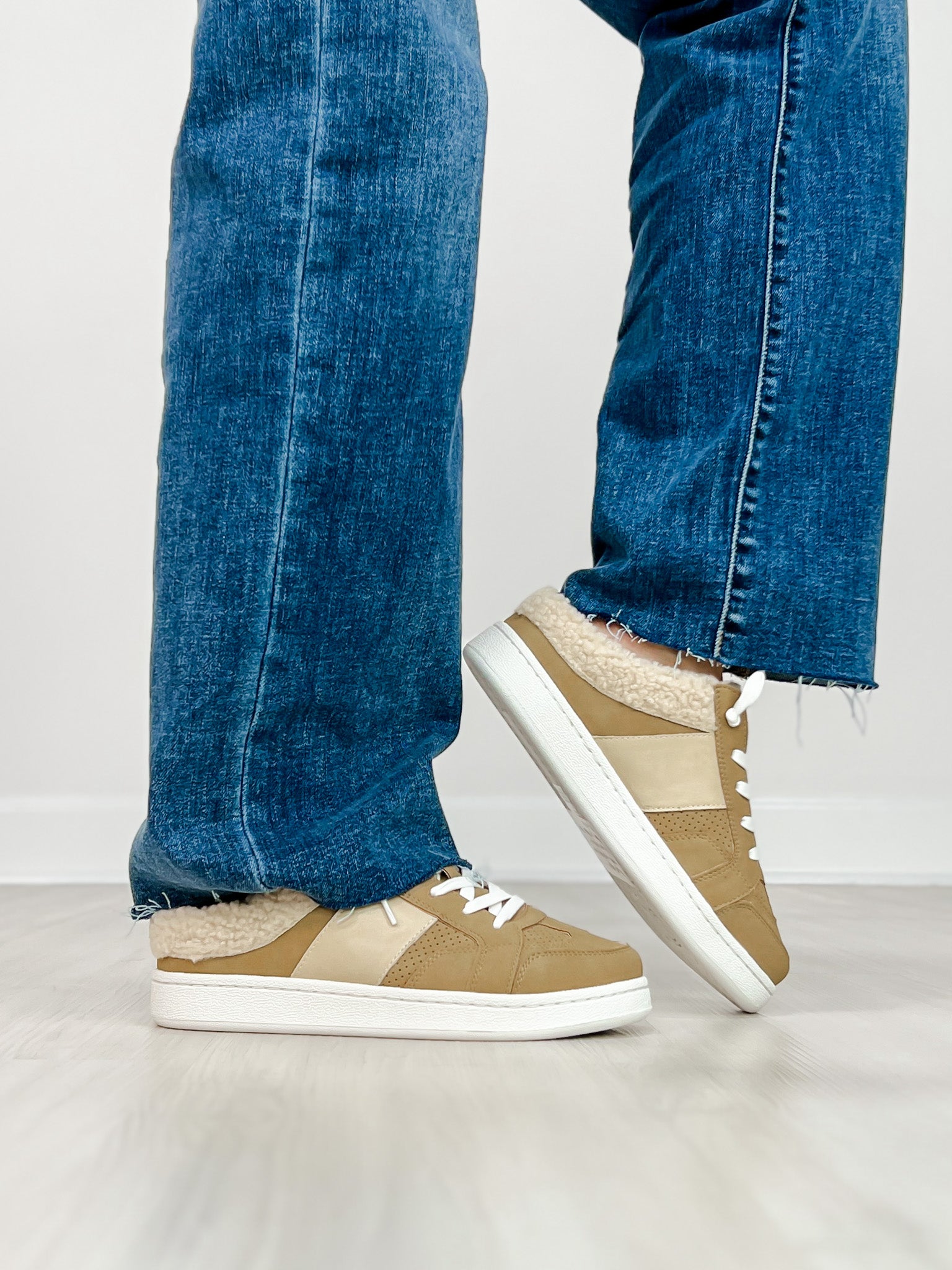 Yellowbox Corbin Mule Sneaker in BEIGE