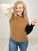 Crushing It Color Block Sweater Top