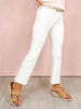 Judy Blue BLESS YOUR FLARE High Rise White Kick Flare Jeans