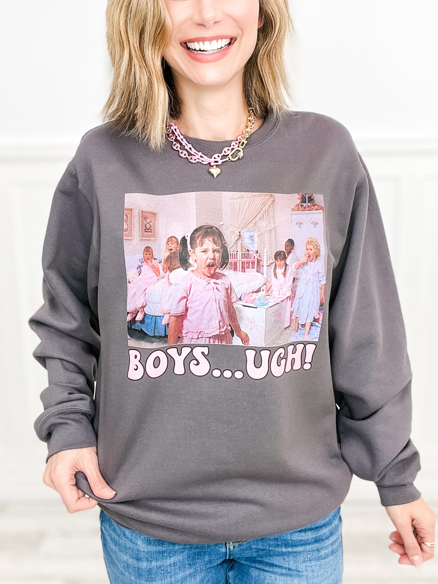 Boys Ugh Graphic Top