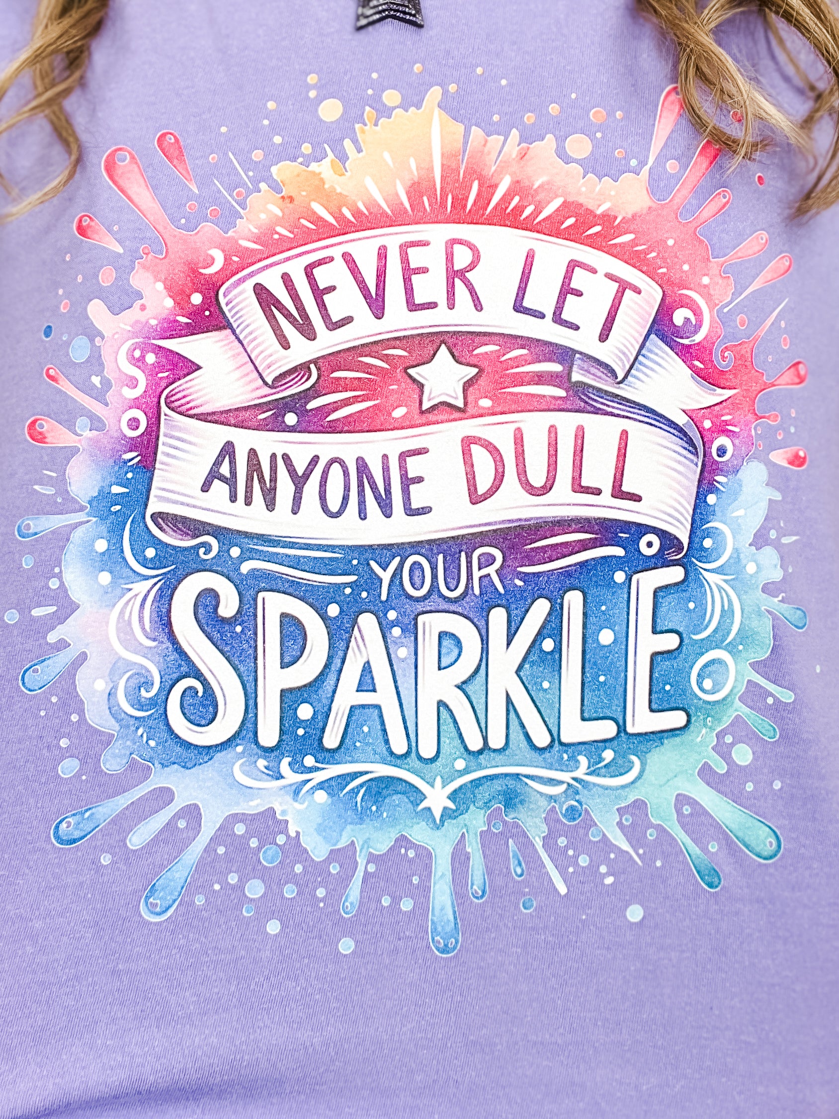 Never Let Anyone Dull Your Sparkle Graphic Tee