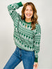 Christmas Themed Long Sleeve Sweater