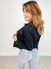 Risen Shirring Sleeve Crop Jacket