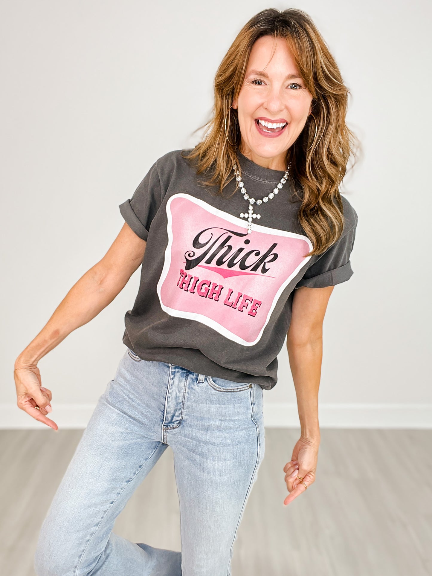 Thick Thigh Life Graphic Tee
