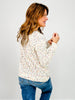 Multi Color Popcorn Pullover Sweater