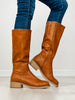 Pierre Dumas Paula Tall Boots in NEW TAN