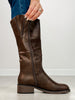 Pierre Dumas Paula Tall Boots in BROWN