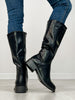 Pierre Dumas Paula Tall Boots in BLACK