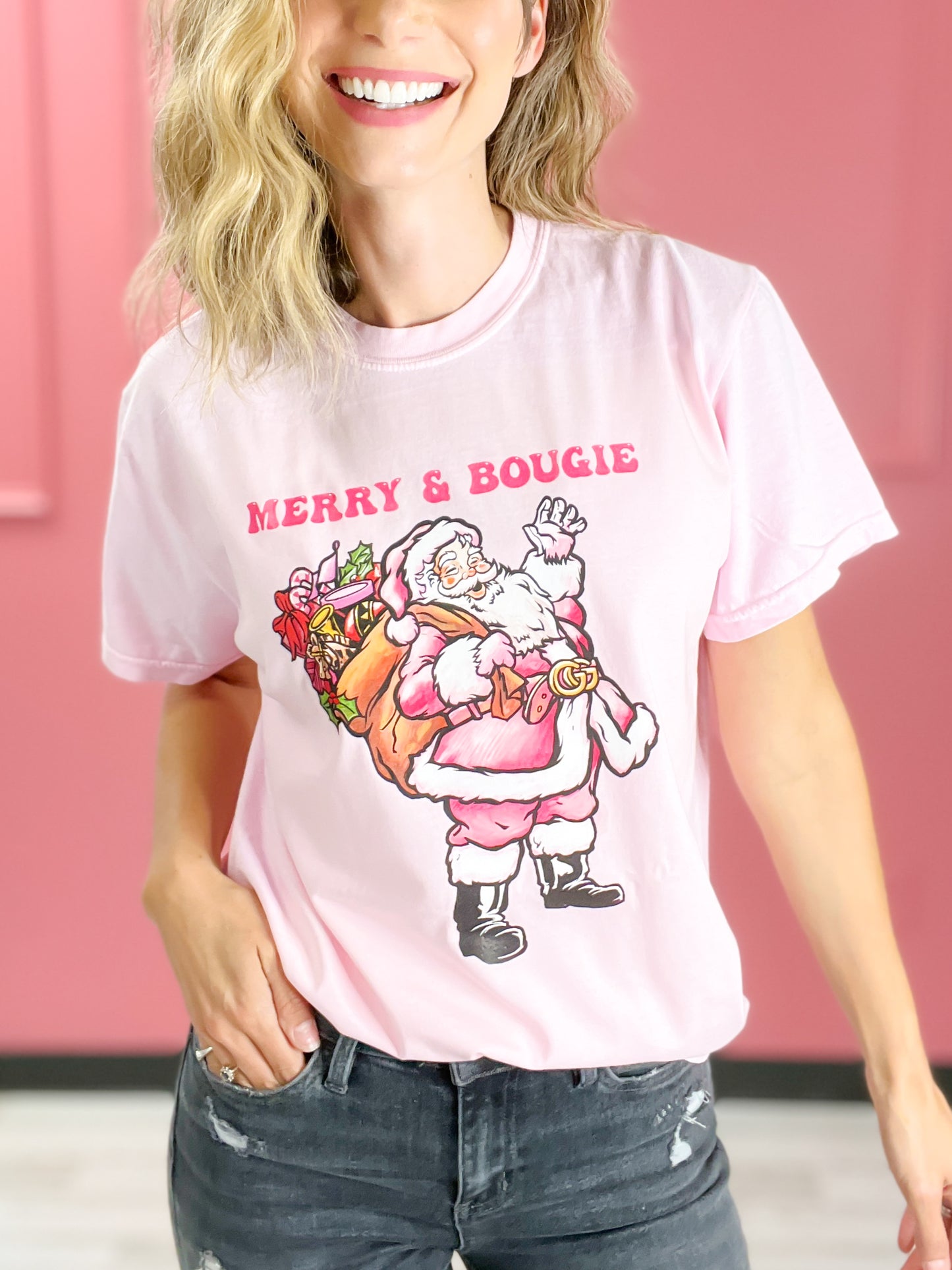 Merry and Bougie Graphic Tee