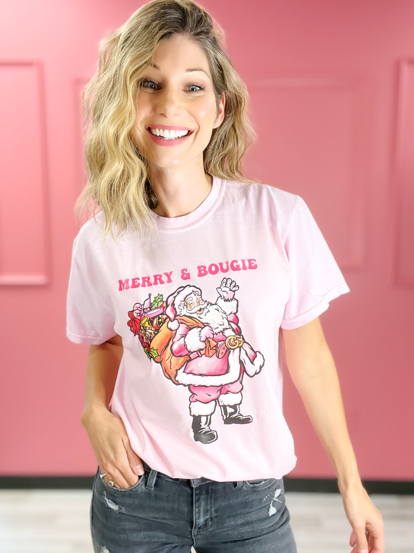 Merry and Bougie Graphic Tee