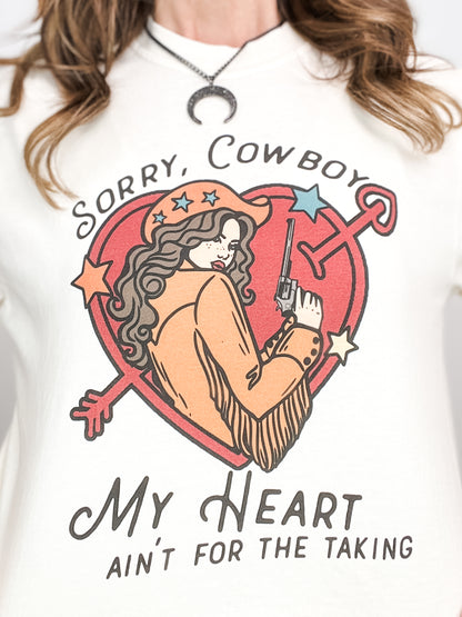 Sorry, Cowboy Graphic Tee