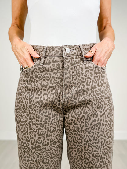 MICA Denim High Rise Straight - Tummy Tuck Ankle Barrel