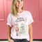 Merry Christmas Nutcracker Rhinestone Graphic Top