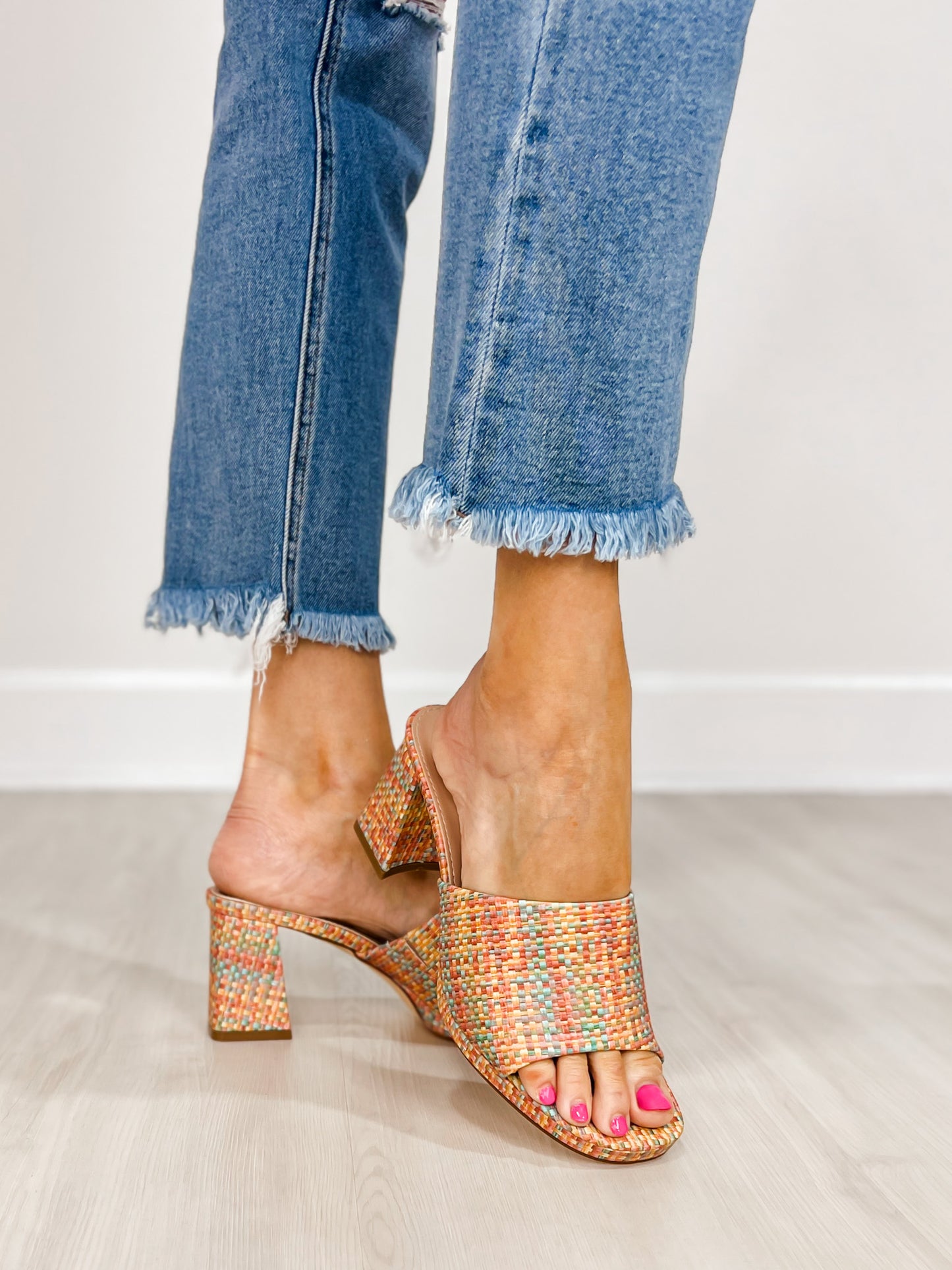 Trailblazer Vegan Leather Platform Mules