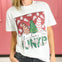 Christmas Tree Junkie Graphic Top