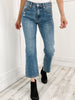 Special A "LILY" Mid-Rise Cropped Slim Bootcut Denim Jeans