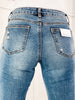 Special A "LILY" Mid-Rise Cropped Slim Bootcut Denim Jeans