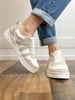 MIA Alta Tennis Shoes in White/Off White