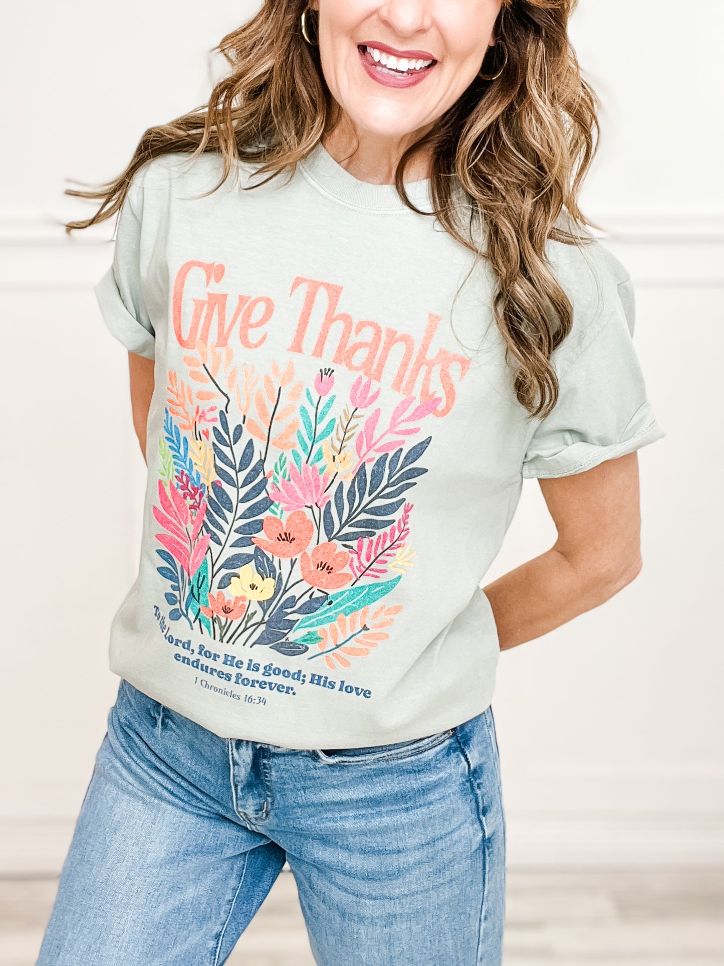 Give Thanks to The Lord Graphic Tee