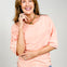 Mineral Washed Knit Top With Pocket