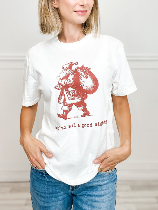 And to All a Good Night Graphic Tee