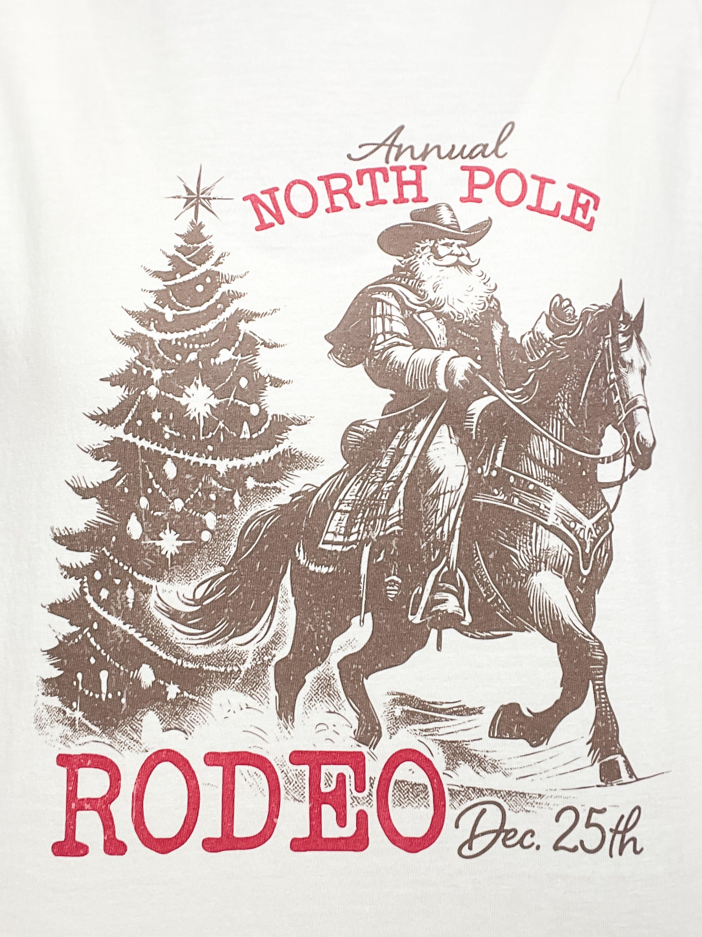 North Pole Rodeo Graphic Tee