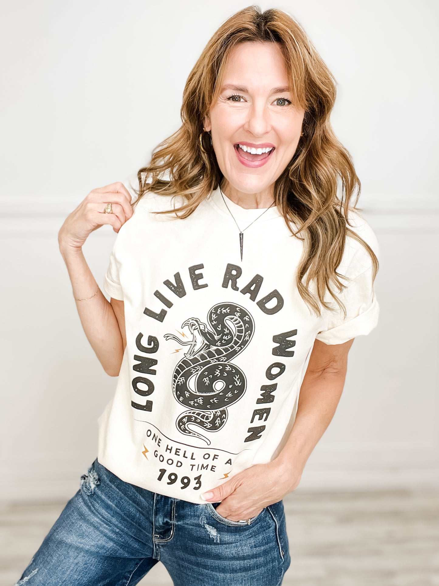 Long Live Rad Women Graphic Tee