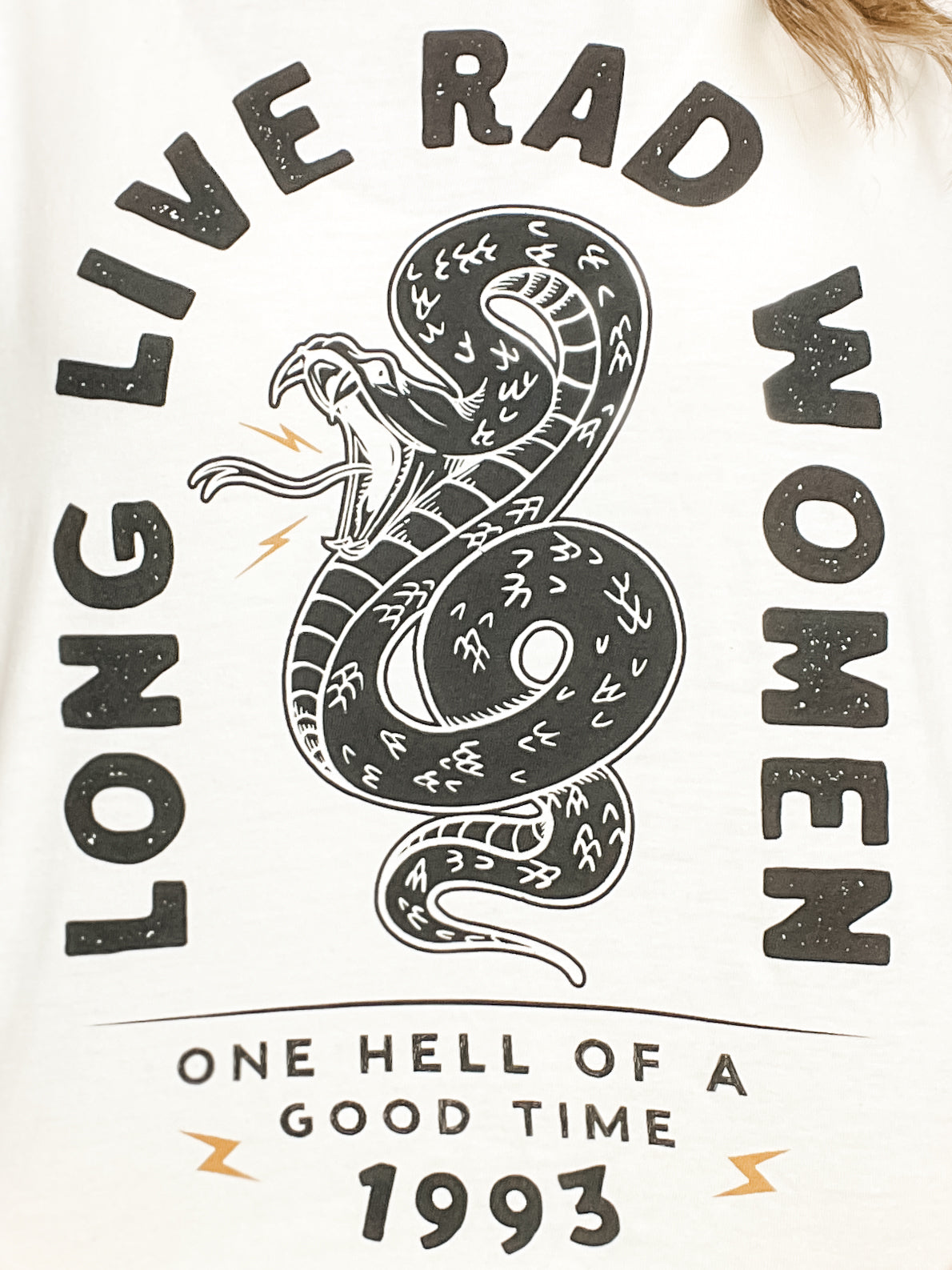 Long Live Rad Women Graphic Tee