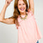 Sleeveless Ruffle Detail Solid Knit Top - GRP A