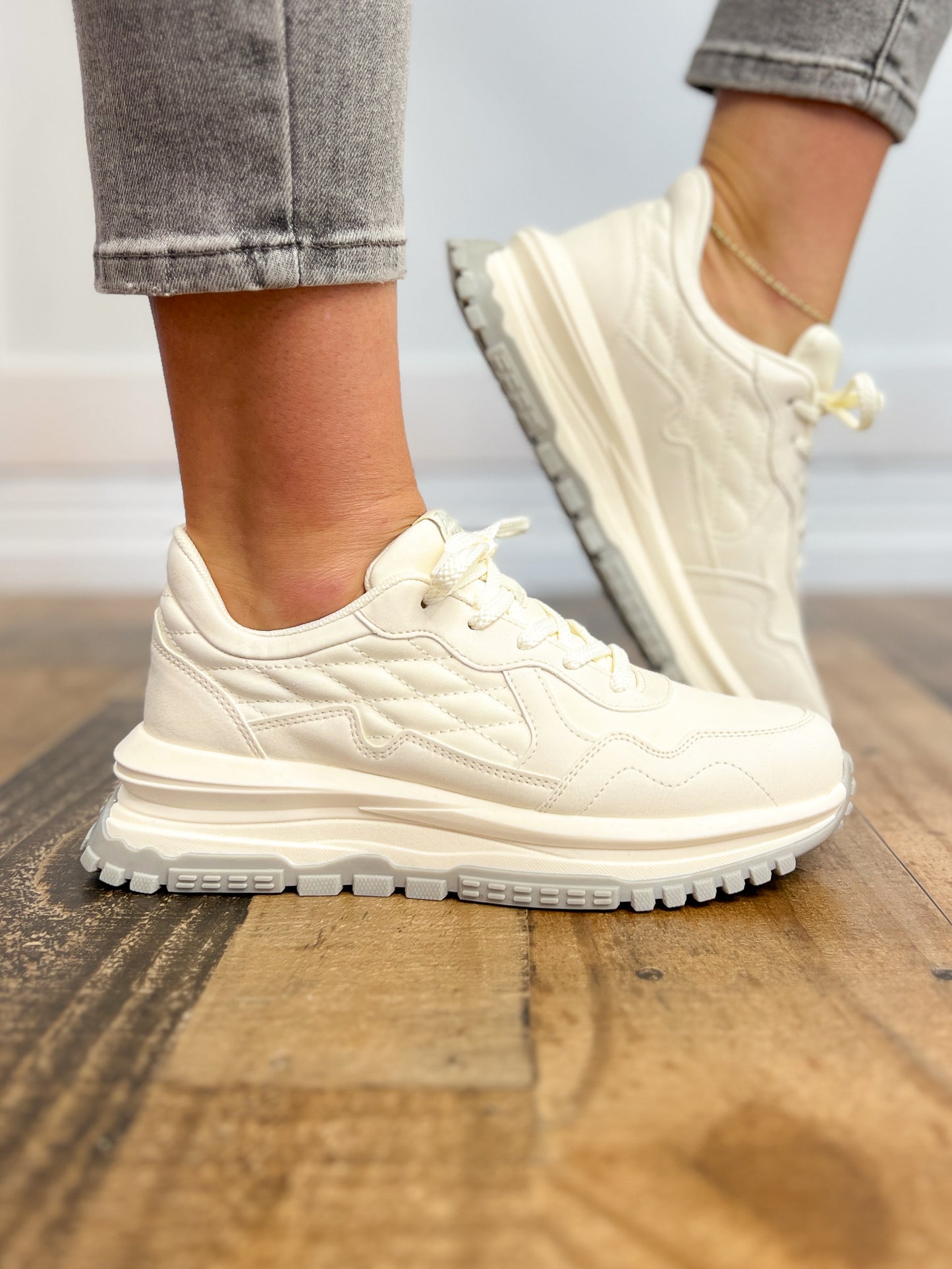 Blowfish Luna Sneaker in Bone