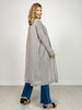Lightweight Long Cardigan Sweater in SOFT GREY