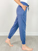 High Waisted Solid Knit Joggers