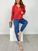 Quarter Zip Sweatshirt with Kangaroo Pouch