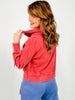 Quarter Zip Sweatshirt with Kangaroo Pouch
