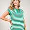 Pico Stiched Stripe Top