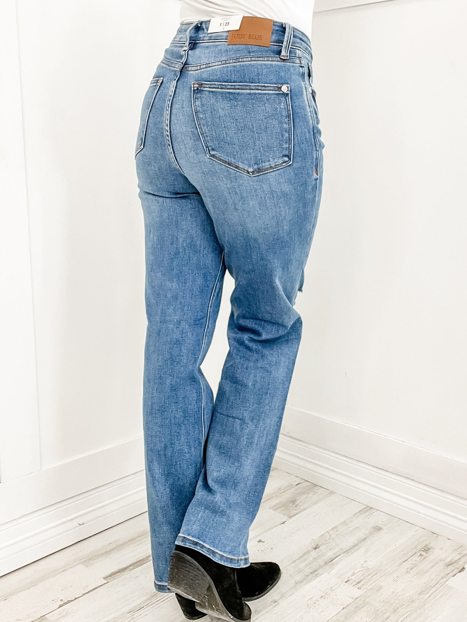 Judy Blue PAM High Waist Tummy Control 90's Straight Jean