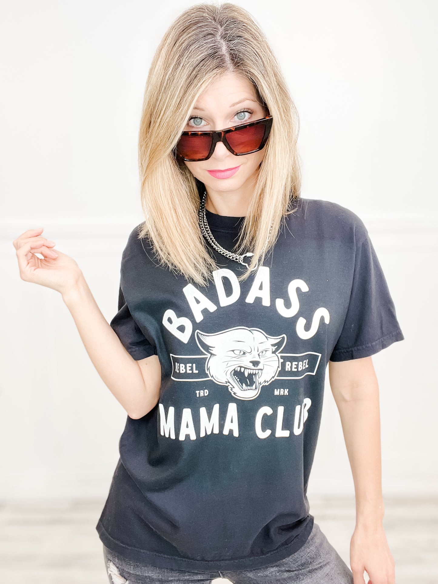 BadA** Mama Club Graphic Tee