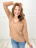 Thermal Round V-Neck Top