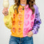 Queen of Sparkles Colorblock Multi Skull Sweatshirt