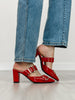 Pierre Dumas Orley-4 Heels in Red Patent
