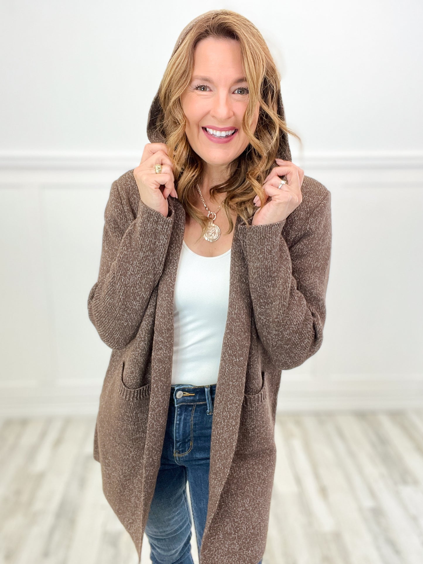 Cuddle Up Hooded Cardigan