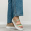 Outwoods Shauna-8 Slip-On Tennis Shoes in Fuchsia