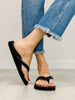 Corkys Summer Plans Flip Flops in BLACK