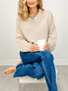 Long Sleeve Cloudy Knit Layered Top