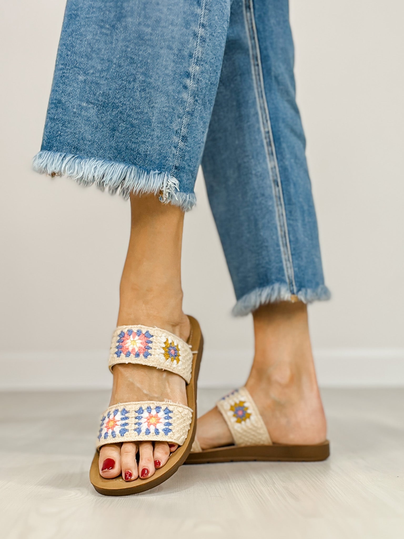 Corkys Toodle Double Strap Sandals in PASTEL PINK
